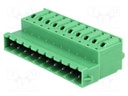 Pluggable terminal block; Contacts ph: 5.08mm; ways: 10; straight