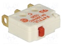 Microswitch SNAP ACTION; without lever; SPDT; 5A/250VAC; ON-(ON)