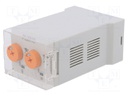 Timer; 0,5s÷10days; DPDT; 250VAC/10A; Usup: 12÷240VAC; 12÷240VDC
