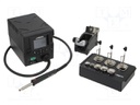 Hot air soldering station; digital; ESD; 300W; 150÷450°C; Plug: EU