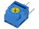 Potentiometer: mounting; single turn; 1kΩ; 500mW; ±20%; linear