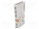 Industrial module: digital output; 30VDC; 0÷55°C; IP20; OUT: 4