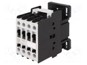 Contactor: 3-pole; NO x3; Auxiliary contacts: NC; 24VAC; 18A; CL