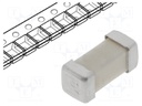 Fuse: fuse; time-lag; 7A; 125VAC; 125VDC; SMD; ceramic; brass