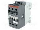 Contactor: 3-pole; NO x3; Auxiliary contacts: NO; 100÷250VAC; 26A