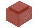 Transformer: encapsulated; 230VAC; 15V; Mounting: PCB