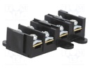 Terminal block; screw terminal; ways: 4; 1.5÷4mm2; terminals: 8
