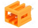Pluggable terminal block; 3.81mm; ways: 2; straight; socket; male
