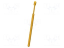 Needle-like test probe; Operational spring compression: 3mm