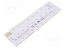 LED strip; W: 49.5mm; L: 172.2mm; No.of diodes: 24; CRImin: 70; 4000K