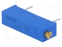 Potentiometer: mounting; multiturn; 20kΩ; 750mW; ±10%; linear