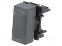 Switch: push-button; Pos: 2; SPST-NO; 0.1A/28VAC; OFF-(ON)