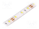 LED tape; white warm; LED/m: 60; SMD; 2835; 12V; W: 10mm; 120°; IP68