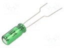 Capacitor: electrolytic; THT; 2.2uF; 50VDC; Ø5x11mm; ±20%; 1000h