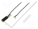 Antenna; DAB; Colour: black; 9÷16VDC; Kind: RG174; 17dBi; -20÷80°C