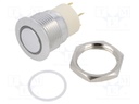 Switch: vandal resistant; Pos: 2; SPST-NO; 2A/36VDC; IP67; OFF-ON