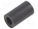 Spacer sleeve; cylindrical; polyamide; L: 7mm; Øout: 4mm; max.110°C