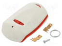 Enclosure: for remote controller; ABS; Number of buttons: 2