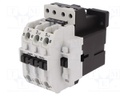 Contactor: 3-pole; NO x3; 230VAC; 25A; DIN,panel; CI 25; -30÷60°C