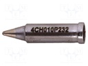 Soldering Tip, 60° Chisel/Power, 1 x 6 mm, Soldering Station