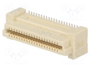 Connector: PCB to PCB; female; PIN: 40; 0.8mm; H: 9mm; Series: FH