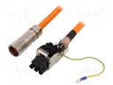 Harnessed cable; 3m; Outside insul.material: PUR; Kind: servo