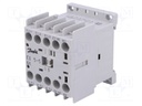 Contactor: 3-pole; NO x3; Auxiliary contacts: NC; 24VDC; 4.9A; CI 5