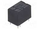 Relay: electromagnetic; SPDT; Ucoil: 12VDC; 1A/120VAC; 2A/24VDC
