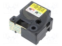 Tape; Width: 24mm; Colour: yellow; Character colour: black; L: 7m