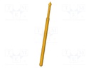 Test needle; Operational spring compression: 4.3mm; 5A; Ø: 1.3mm