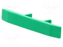 Protection; Application: ZUG-2,5; green; Width: 5.2mm; polyamide