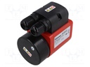 Slip ring; Rot.rate: 500rpm; blind hollow shaft Ø25mm; IP64; 20A