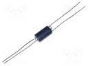 Inductor: ferrite; Number of coil turns: 1.5; Imp.@ 25MHz: 337Ω