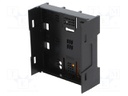 Enclosure: enclosure base; 70mm; ABS; black; UL94HB