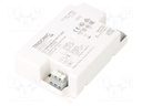 Power supply: switched-mode; LED; 35W; 25÷45VDC; 800mA; 198÷264VAC