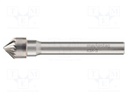 Rotary burr; Ø: 16mm; L: 61mm; metal; Working part len: 16mm