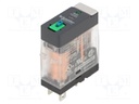 Power Relay, SPDT, 12 VDC, 10 A, Zelio RXG Series, Socket