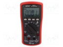 Digital multimeter; LCD (6000),with a backlit; True RMS