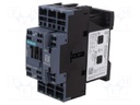 Contactor: 3-pole; NO x3; Auxiliary contacts: NO + NC; 110VAC; 32A