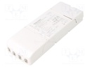 Power supply: switched-mode; LED; 17W; 15÷50VDC; 250÷700mA; IP20