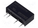 Converter: DC/DC; 1W; Uin: 4.5÷5.5V; Uout: 5VDC; Iout: 200mA; SIP