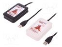 RFID card tester set; 155x100x35mm; USB; 4.3÷5.5V