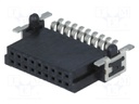 Connector: PCB to PCB; female; PIN: 18; 1.27mm; Series: har-flex