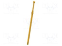 Needle-like test probe; Operational spring compression: 4.3mm