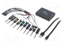 Logic analyser; Channels: 9; Band: ≤200MHz; Mem.length: 200Mpts