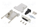 D-Sub HD; PIN: 26; female; shielded,with strain relief; straight