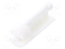 Spacer sleeve; LED; Øout: 3.6mm; ØLED: 3mm; L: 9.5mm; natural