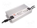 Power supply: switched-mode; LED; 650W; 92.8÷232VDC; 1400÷3500mA