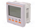 Panel; LCD (128x80); VAC: 10÷480V; VAC accuracy: ±0,2%; True RMS