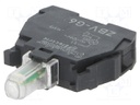Illuminating unit; 22mm; Harmony XB4; -25÷70°C; Illumin: LED